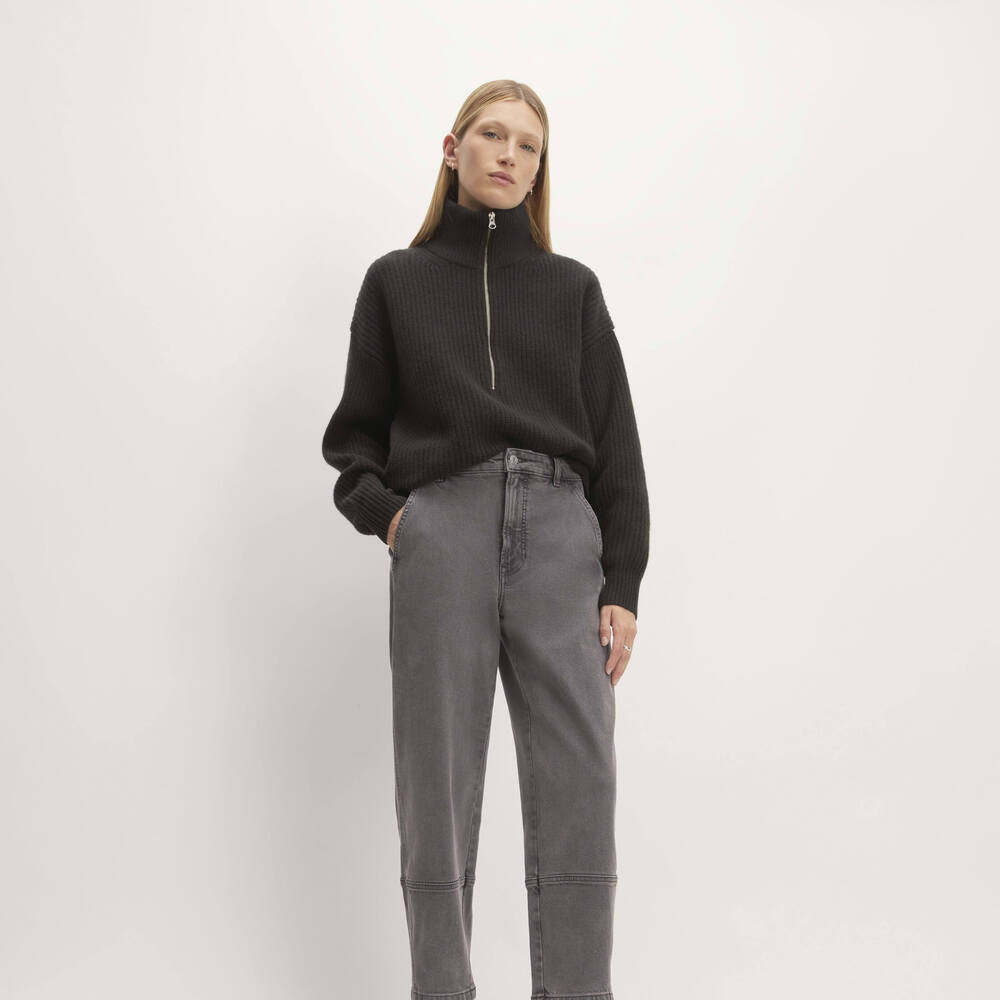 Everlane Women's Utility Barrel Pant in Magnolia Shadow, Size 24